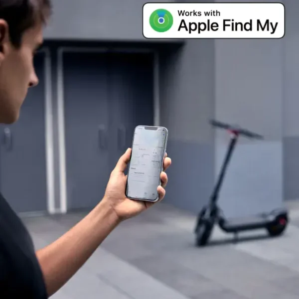 Suivez facilement votre trottinette Segway MAX G3 E grâce à la compatibilité avec l'application Apple Find My.